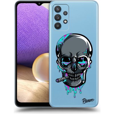 Pouzdro Picasee silikonové Samsung Galaxy A32 SM-A325F 4G - EARTH - Lebka 3.0 čiré – Zbozi.Blesk.cz