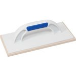 Kubala 0382 - Hladítko plastové 140 x 280 mm s plstí, filcové - bílé, bi-plastová rukojeť 2K – Zboží Mobilmania