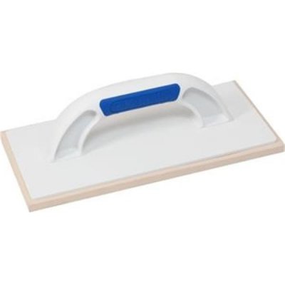 Kubala 0382 - Hladítko plastové 140 x 280 mm s plstí, filcové - bílé, bi-plastová rukojeť 2K – Zboží Mobilmania