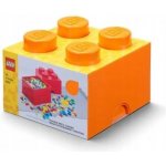 LEGO® úložný box 250x250x180mm oranžový LEGO40031760 – Sleviste.cz