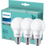 Philips klasik, 9W, E27, neutrální bílá 3ks – Hledejceny.cz