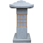 Japonská vstupní lampa 90 cm - šedá žula – Zboží Dáma