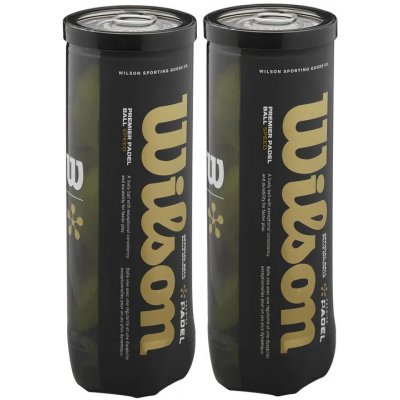 Wilson Premier Padel Speed Ball 2 x 3 ks – Zboží Dáma
