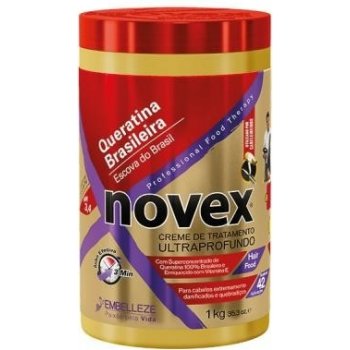 Novex kondicionér na vlasy s brazilským keratinem Deep Treatment Brazilian Keratin 1000g