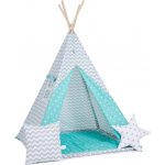 Elisdesign Teepee cik cak mátový standard Set – Zbozi.Blesk.cz