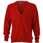Bavlněný svetr JN661 červená – Zboží Mobilmania