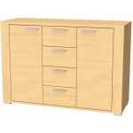 Nábytek Mikulík s.r.o. Adel 11 se zásuvkami a dvířky 120 cm – Zbozi.Blesk.cz