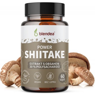 Blendea Shiitake extrakt 60 kapslí – Hledejceny.cz