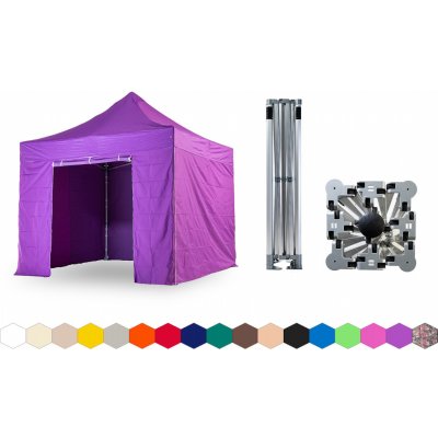 TENTino BIG HEXAGON 3x3 m 15A FIALOVÁ – Hledejceny.cz