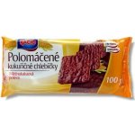 Racio Polomáčené kukuřičné chlebíčky s mléčnokakaovou polevou 100 g – Zboží Dáma