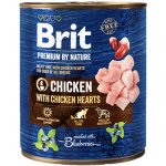 Brit Premium by Nature Dog Chicken With Chicken Hearts 800 g – Zboží Mobilmania