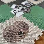 Vylen Minideckfloor podlaha 9 dílů lenochod a duha 230056 – Zboží Dáma