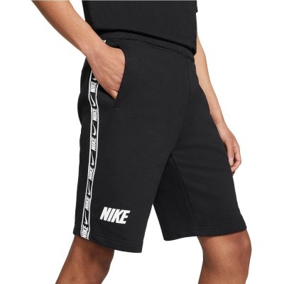 Nike kraťasy NSW Repeat FT Black/Grey/White Černá