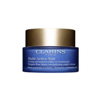 Clarins Multi-Active (Revitalizing Night Cream) revitalizační noční krém proti jemným vráskám pro normální a smíšenou pleť 50 ml