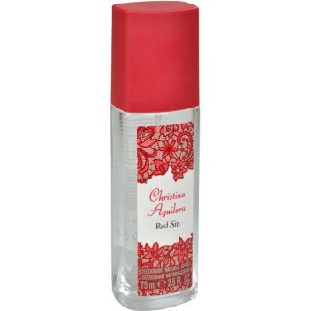 Christina Aguilera Red Sin Woman deodorant sklo 75 ml