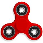 Fidget Spinner Klasický červený – Zboží Mobilmania