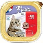 Plaisir pro sterilizované kočky hovězí 100 g – Sleviste.cz