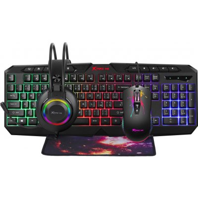 Xtrike Me CMX-410 Gaming Combo 4in1 CMX-410 CZ – Zboží Živě