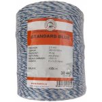 Polyetylenové lanko pro elektrické ohradníky STANDARD BLUE 2,5 mm – Hledejceny.cz