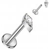 Piercing Šperky4U piercing do brady labreta titan TIT1293-1208