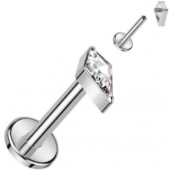 Šperky4U piercing do brady labreta titan TIT1293-1208