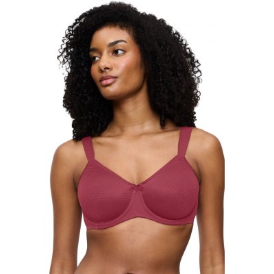 Triumph podprsenka Essential Minimizer T W X sweet marsala – Zboží Mobilmania