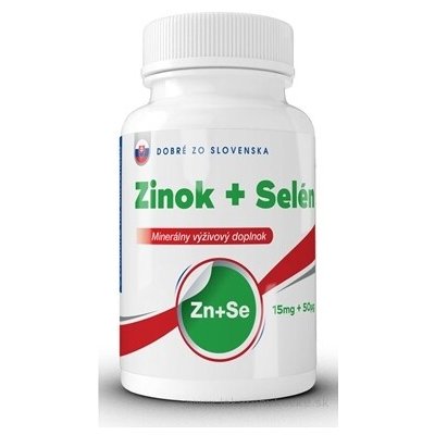 Dobré z SK Zinek 15 mg + Selen 50 μg 40 ks – Hledejceny.cz