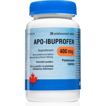 Apo-Ibuprofen por.tbl.flm. 30 x 400 mg od 58 Kč - Heureka.cz