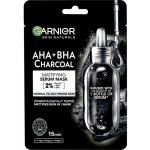Garnier Pure Charcoal černá textilní maska s extraktem z mořských řas 28 g – Hledejceny.cz