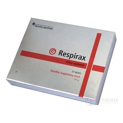 Helvetia Apotheke Respirax 20 tablet – Hledejceny.cz