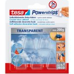 tesa Dekorační lepicí háčky Powerstrips Transparent Deco, 5 ks – Sleviste.cz