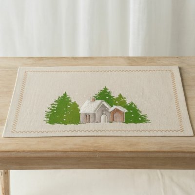 Boltze Prostírání s domečky 45x35 cm – Zboží Dáma
