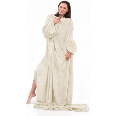DecoKing Lazy krémová 150 x 180 cm – Zboží Dáma