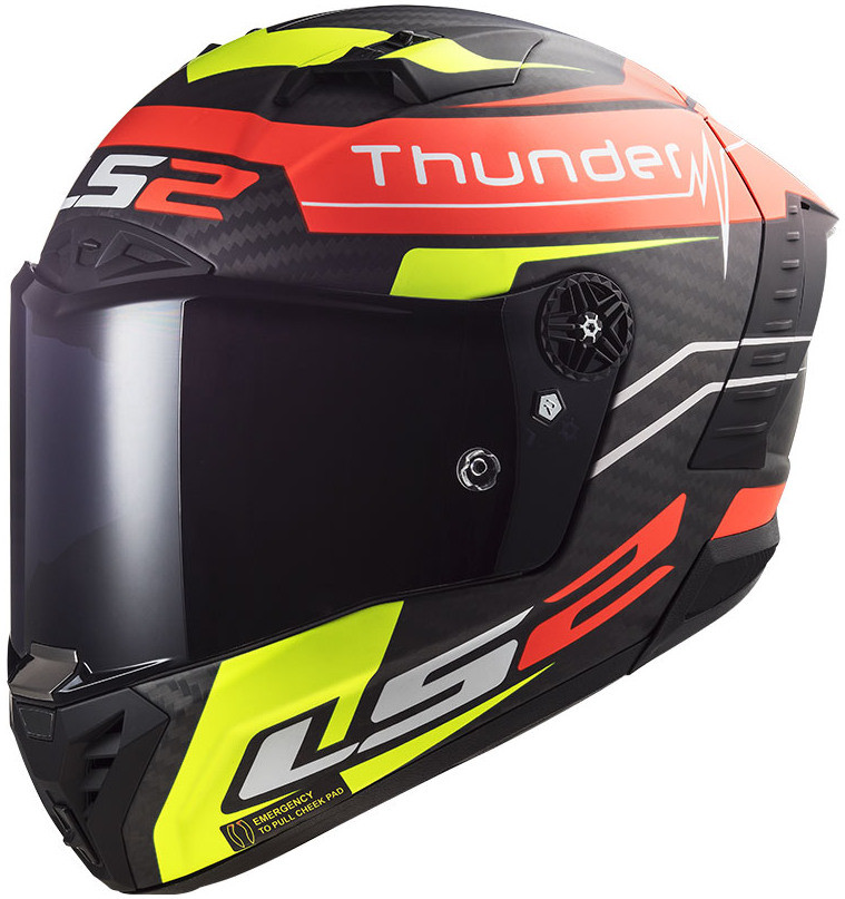 LS2 FF805 THUNDER CARBON Attack