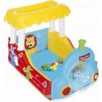 BESTWAY 93537 Fisher-Price lokomotiva s míčky 132 x 94 x 89 cm – Zboží Dáma