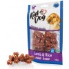 Pamlsek pro psa KIDDOG pamlsky mini kostičky jehněčí s rýží 80 g