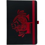 CurePink Poznámkový A5 blok Harry Potter: Griffindor Foil 14,8 x 21 cm SR72693 – Zboží Dáma