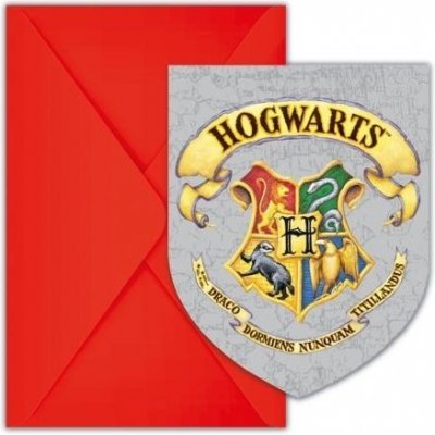 Procos EKO Pozvánky a obálky Harry Potter – Zboží Mobilmania