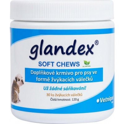 IFRAMIX,s.r.o. Glandex Soft Chews 30 ks, doplněk stravy pro psy – Hledejceny.cz