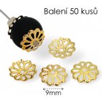 Zlatý kaplík, 9mm (50ks) – Zbozi.Blesk.cz