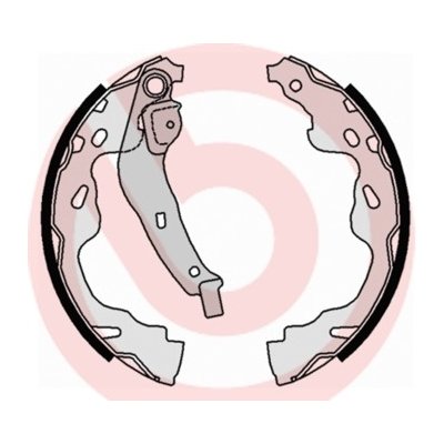 S 83 509 BREMBO Sada brzdových čelistí – Sleviste.cz