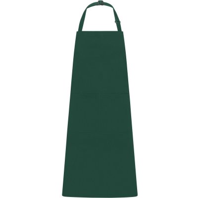 James & Nicholson Zástěra JN 1882 s laclem COT02188202899-dark green Zelená tmavá – Hledejceny.cz