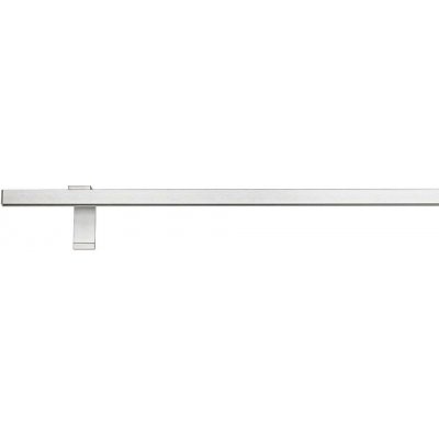 Expo Ambiente Smart Záclonová kolejnice jednořadá set, 160 cm, hliník, optika oceli 66779 – Sleviste.cz