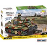 COBI 2587 WW II 1:28 Německý tank PzKpfw VI TIGER I Ausf. E – Zboží Dáma