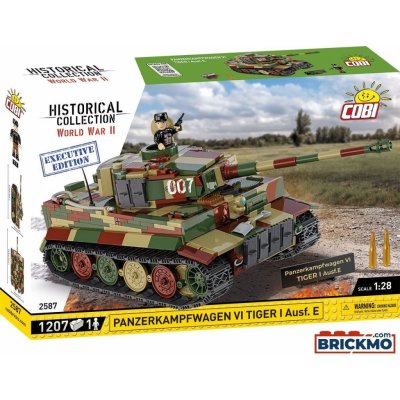 COBI 2587 WW II 1:28 Německý tank PzKpfw VI TIGER I Ausf. E – Zboží Dáma