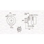 Generátor MAGNETI MARELLI 063731727010
