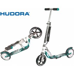 Hudora Big Wheel 205 tyrkysová koloběžka - Nejlepší Ceny.cz