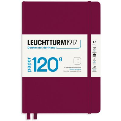 Leuchtturm1917 Edition Tečkovaný zápisník Medium A5 Port Red