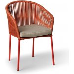 Zahradní židle Selection Trapani červená 2ks – Zboží Dáma