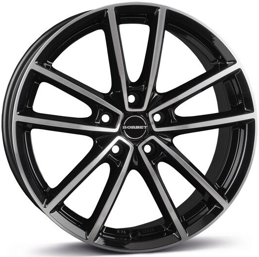 Borbet W 8,5x21 5x112 ET35 black polished